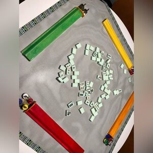 Handmade Mah Jongg table mat or puzzle mat pick your pattern #1-4